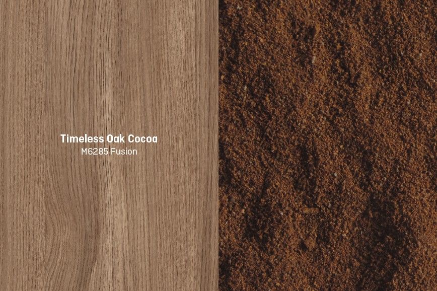 Timeless Oak Cocoa - ein Material, das Natürlichkeit und Eleganz ausstrahlt